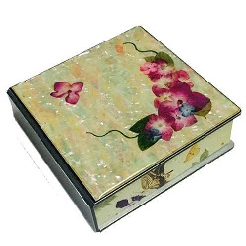 press flower memo pad (10cmX10cmX3cm)